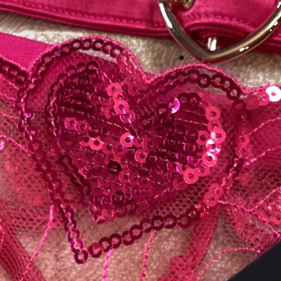 SOLDđź’—Honey Birdette Valentine's Day Juliet Hearts Bra and Panty Set - Picture 9 of 15